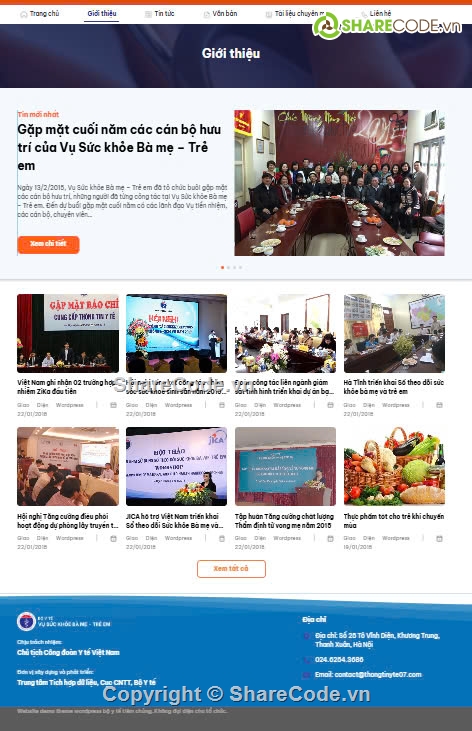web tài liệu,code tin tức,website giá rẻ,tin tức y tế,y tế,Sharecode website tài liệu văn bản tin tức y tế gi