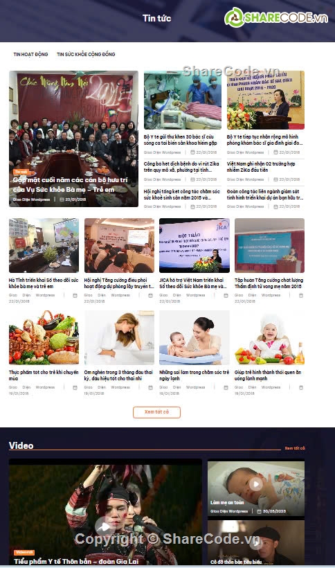 web tài liệu,code tin tức,website giá rẻ,tin tức y tế,y tế,Sharecode website tài liệu văn bản tin tức y tế gi