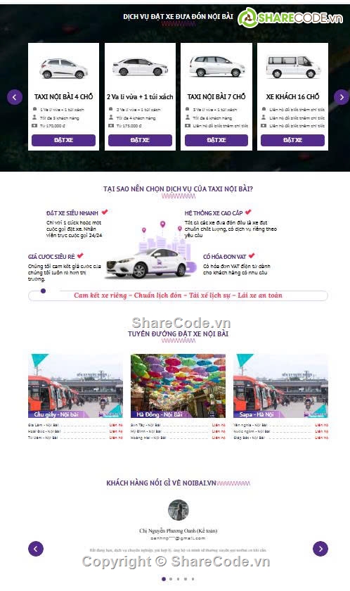 web wordpress,website taxi,giao diện đặt xe online,website đưa đón sân bay,giao diện taxi Flatsome,sharecode website wordpress taxi nội bài flatsome