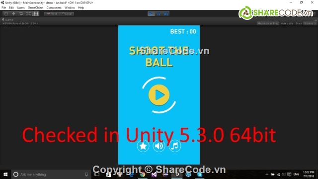 shooter unity game,endless runner unity,unity endless jumper,source code unity,game unity,Shoot The Ball