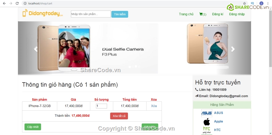 full code php,codeigniter,code php bán hàng,code bán hàng