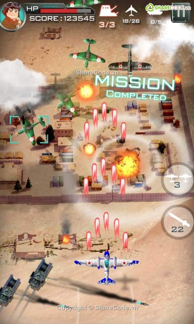 Game,Unity,complete game,complete,android,Skies Of War complete game