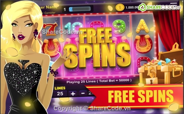 game slot,sourse code unity,code game unity,Casino Game,Slot Machine,slot machine