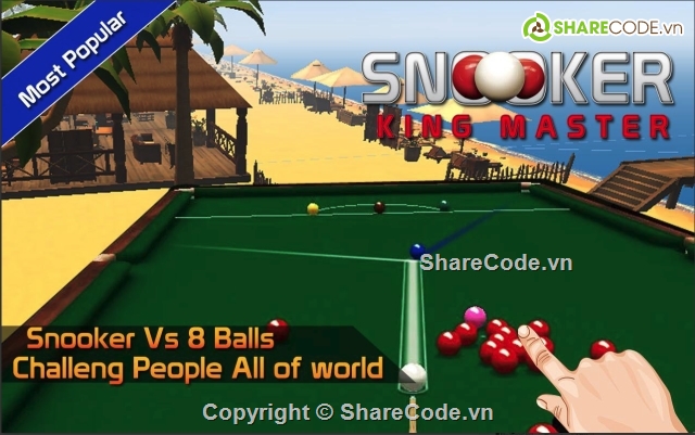 8 Ball,9 Ball,Pool,Snooker King Master,Snooker