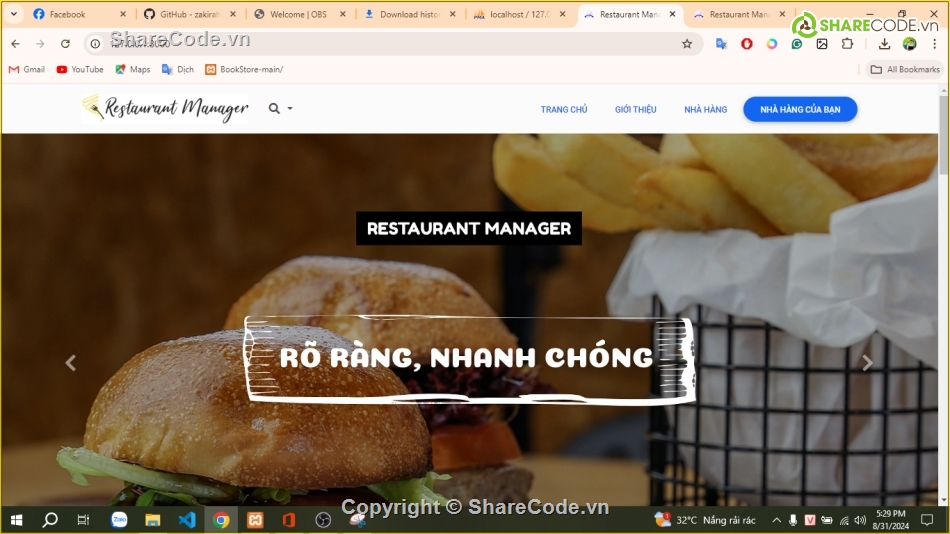 Quản lý nhà hàng,quản lý,nhà hàng,order,code quản lý nhà hàng,code quản lý trà sữa