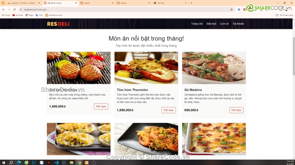 Quản lý nhà hàng,nhà hàng,order,nhà hàng quán ăn