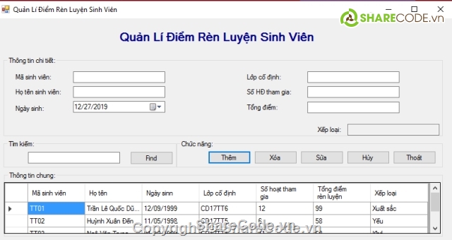 C#,code de hieu           va de hiểu nhất,Code C# Search,C# quản lí nhân viên,C# quản lí điểm đoàn viên,C# code datagirdView