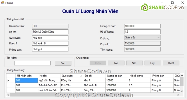 C#,code de hieu           va de hiểu nhất,Code C# Search,C# quản lí nhân viên,C# quản lí điểm đoàn viên,C# code datagirdView