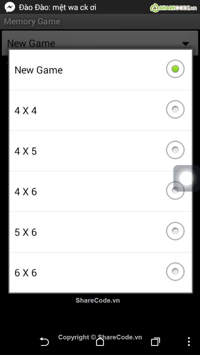 code game,game android,source code game android,game android trí nhớ,memory game,game ghi nhớ android