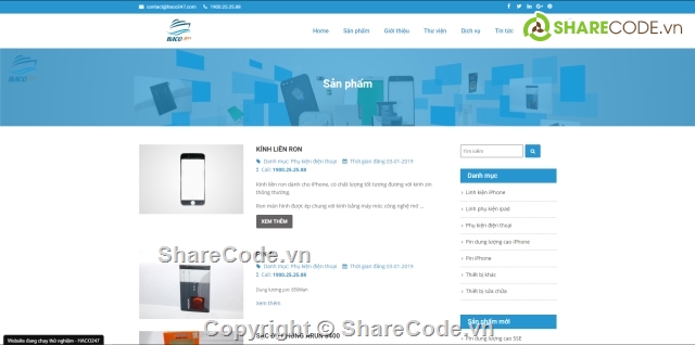 web giới thiệu công ty,web giới thiệu sản phẩm,Web giới thiệu phụ kiện,Web mobile