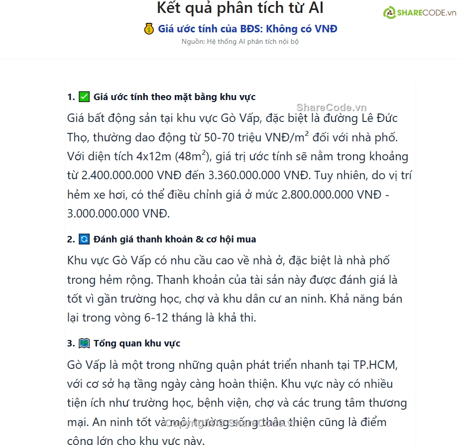 AI,code bất động sản,AI bất động sản