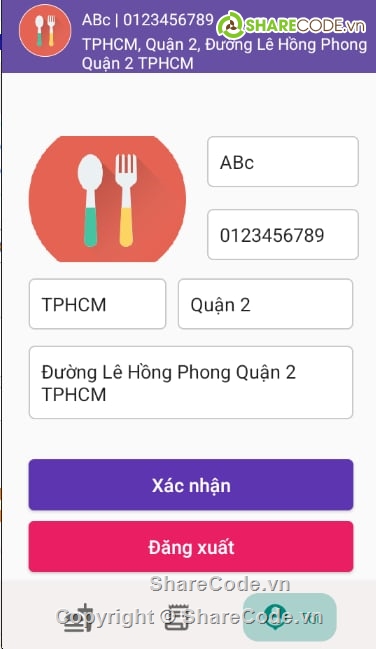 android,java,firebase,app đặt đồ ăn,food delivery,app bán hàng