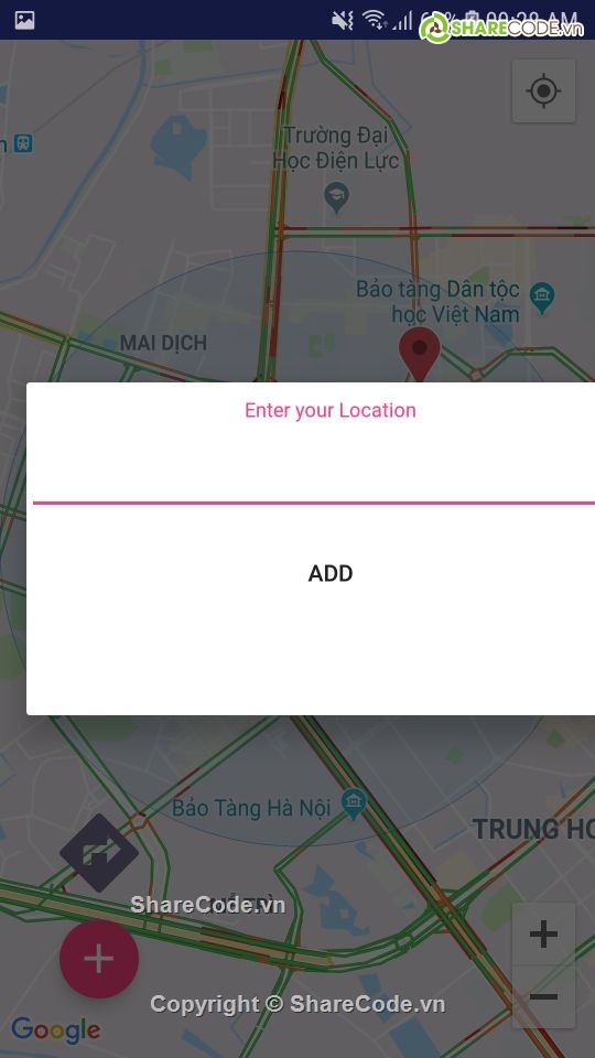 Ứng dụng map,trên android,giao diện đẹp,google map,bản đồ android,code bản đồ số