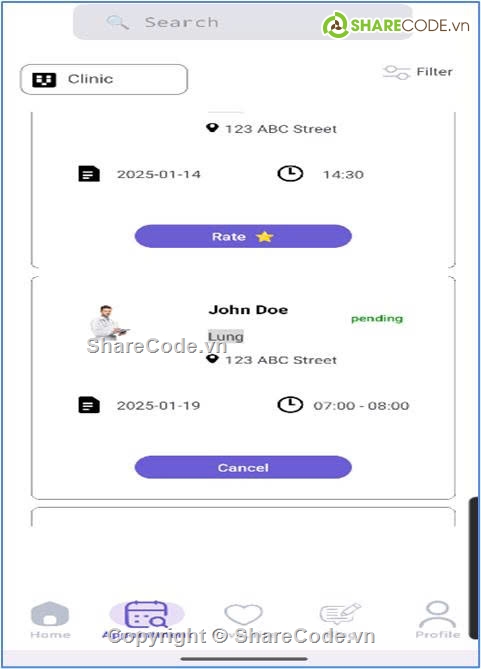 Share code,code android studio,quản lý phòng khám,phòng khám,code java + android dễ hiểu,source học android