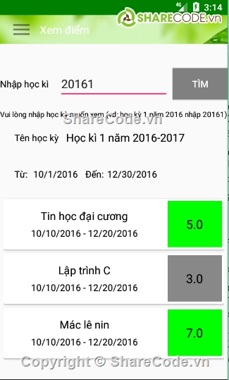 quản lý sinh viên,ứng dụng quản lý điểm học sinh,quản lý điểm,code app ứng dụng ghi chú,Firebase