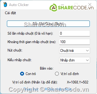 Auto,click,chuột