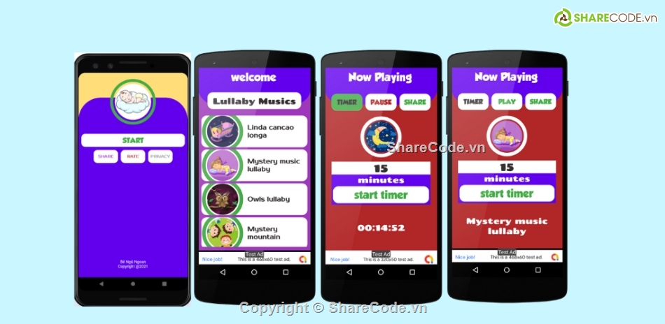 app android,ứng dụng android,Baby Sleep Musics,Ru Bé Ngủ Ngoan,Ru Bé Ngủ Ngoan ver 1.0