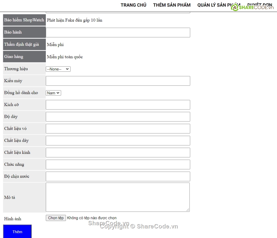 source code asp.net webform,bán đồng hồ asp.net,webtise bán đồng hồ,code bán đồng hồ asp.net