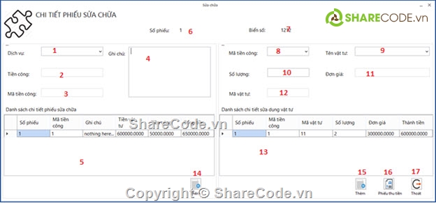 quản lý gara,quản lý gara xe,c# quản lý gara ô tô,quản lý gara oto C#,Code quản lý gara SQL