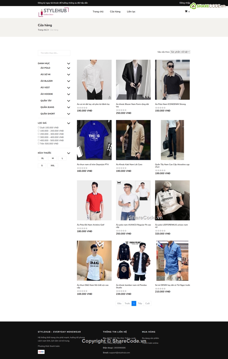 Share code,Web bán hàng,bán hàng online,web thời trang online,code web,source