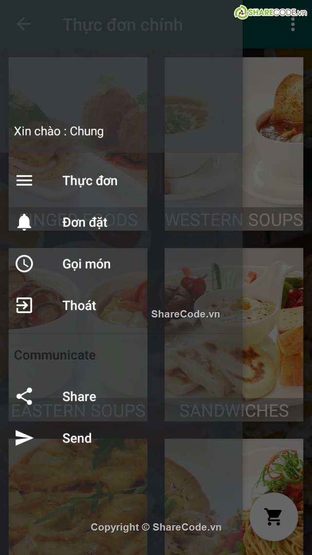 Order Food,Order food android studio,android studio,Gọi món ăn,Ứng dụng gọi món ăn,Firebase