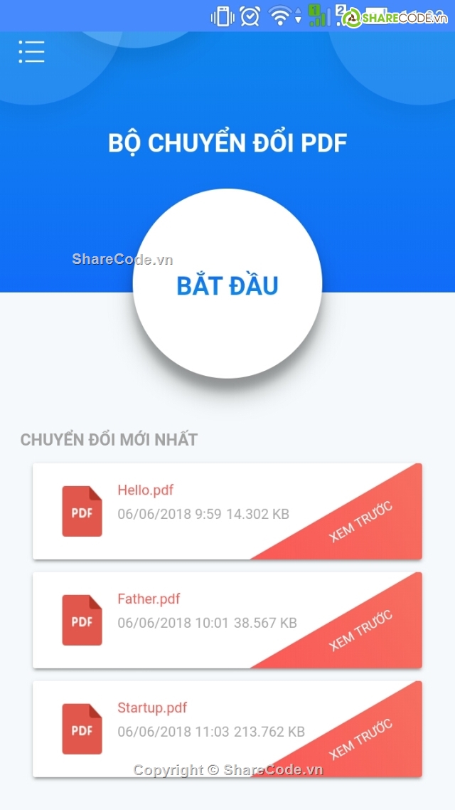 bộ chuyển đổi pdf,ứng dụng android,file ảnh sang pdf,ứng dụng chuyển định dạng file ảnh,convert ảnh to pdf,pdf sourcecode