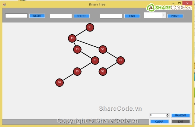 binary tree,Tree Binary,Code C# Binary Tree,Lập trình Binary Tree