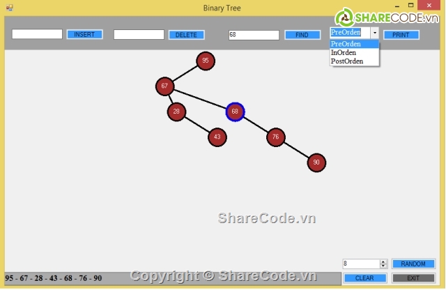 binary tree,Tree Binary,Code C# Binary Tree,Lập trình Binary Tree