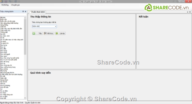 Đồ án,hệ chuyên gia,Chuẩn đoán bệnh,Suy diễn tiến,Đồ án hệ chuyên gia,Đồ án chuẩn đoán bệnh