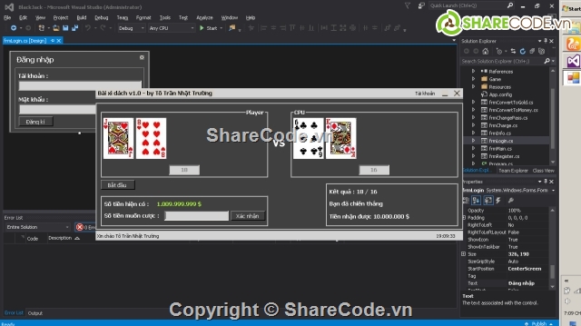 code game,game đánh bài,game c#,game cá cược