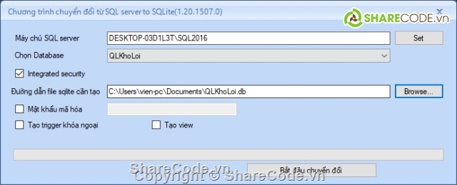 Chuyển đổi SQL server to SQLite,Học tập c#,lập trình c#,bài tập kết thúc môn,SQL server to SQLite