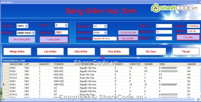 Quản lý THPT,code quản lý học sinh,code quản lý học sinh sinh viên,mã nguồn quản lý học sinh c#,quản lý hồ sơ học sinh c#