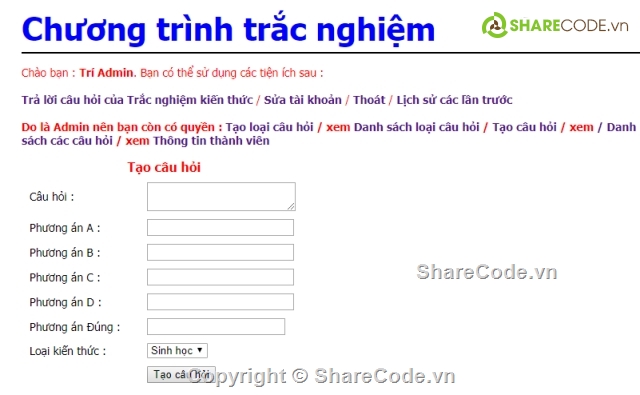 website thi trắc nghiệm,Thi trắc nghiệm,website asp.net,trắc nghiệm asp.net,trắc nghiệm online,thi trắc nghiệm