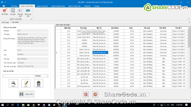 code C# bán hàng,C# Bán giày,Code quản lý bán giày,Code C# bán giày,Quản lý bán hàng,Quản lý bán giày