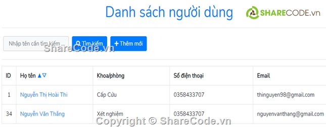 thiết bị y tế,website quản lý,quản lý vật tư,quản lý vật tư y tế,Source code  Quản lý thiết bị vật tư y tế