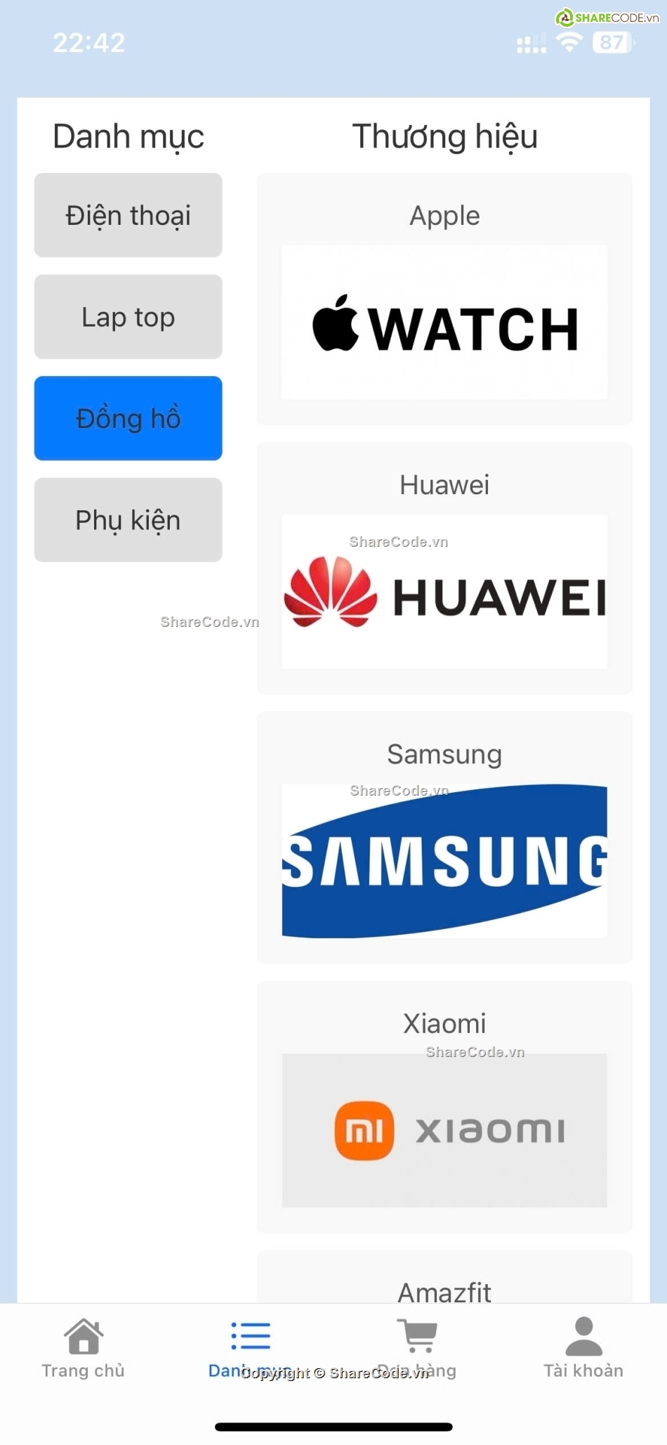 react-native,code thương mại điện tử,java spring boot