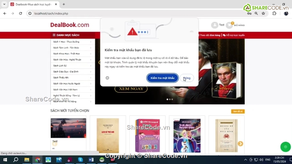 bán hàng online,đồ án php bán sách online,code đồ án bán sách online,full code web bán sách online