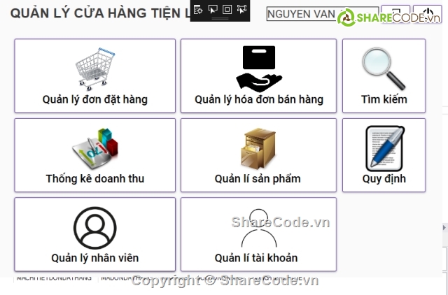 đồ án quản lý cửa hàng tiện lợi,source code quản lý cửa hàng,cửa hàng tiện lợi c# wpf,Quản lý cửa hàng wpf c#