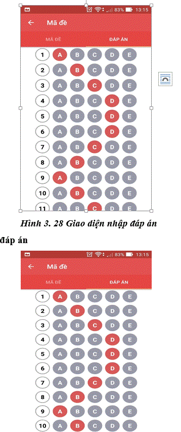 ứng dụng chấm điểm,ứng dụng chấm điểm thi trắc nghiệm,code chấm điểm trắc nghiệm,code android chấm thi,Source code chấm thi