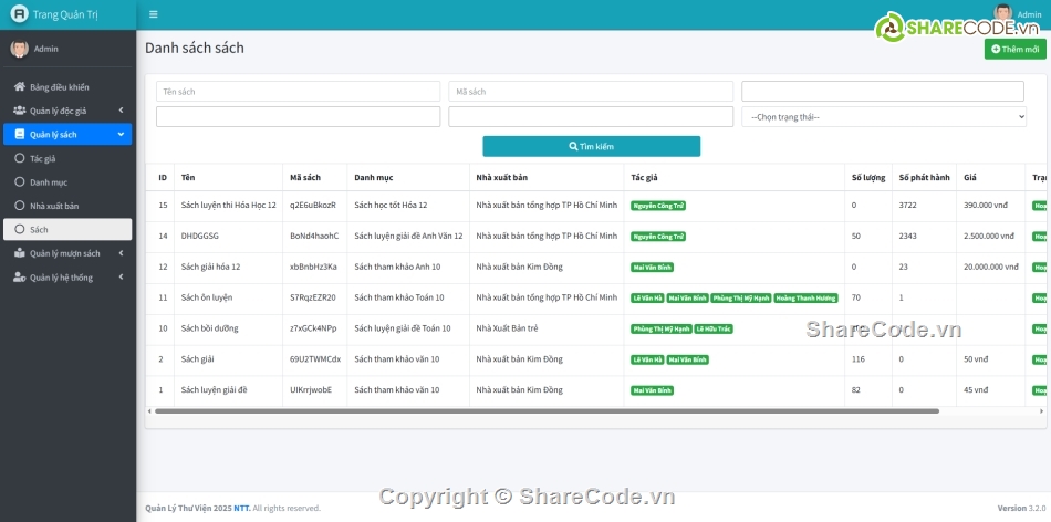 source code website quản lý thư viện,quản lý thư viện laravel 12,source code đồ án laravel 12,thư viện php laravel 12