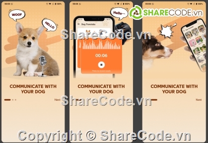 Dog Translate,Ứng dụng trò chuyện với chó,app dog translate