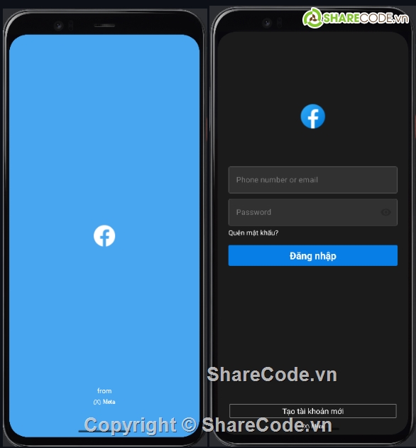 Source code Facebook Simulation,source code facebook,app facebook,demo facebook,facebook,Source face