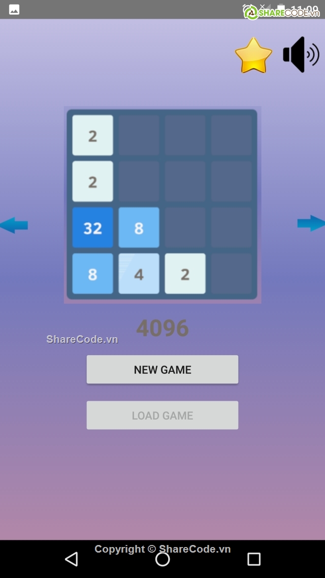 2048,Game 2048,Game 2048 Native,2048 code android,game android