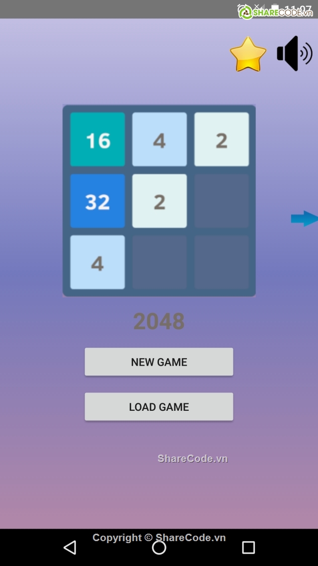 2048,Game 2048,Game 2048 Native,2048 code android,game android