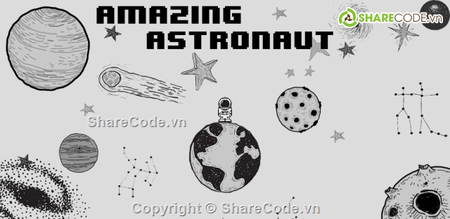 Unity,Source Game Unity,Astronaut,Amazingnaut,Game Unity,Unity Tutorials