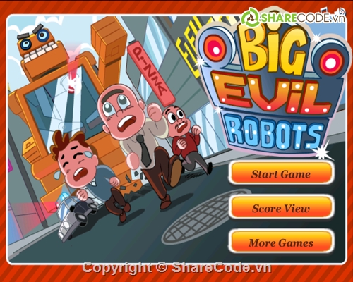 bot like,Big Evil Robots,Source Code,game IOS,BigEvilRobots