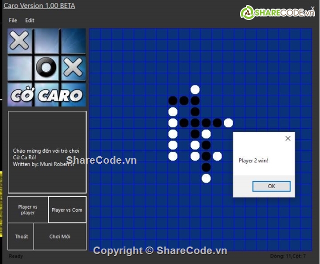 code game,game caro,Game c#,game cờ caro,game caro c#,cờ caro