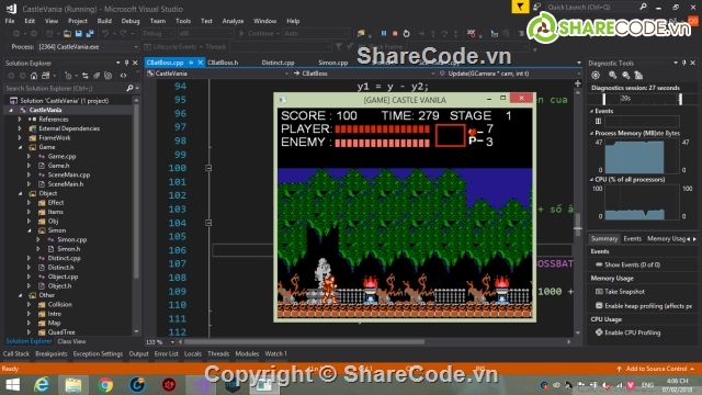 game C++,code game,code game C++,Game Castlevania,source code game,source game