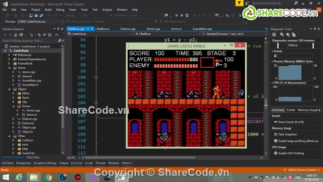 game C++,code game,code game C++,Game Castlevania,source code game,source game