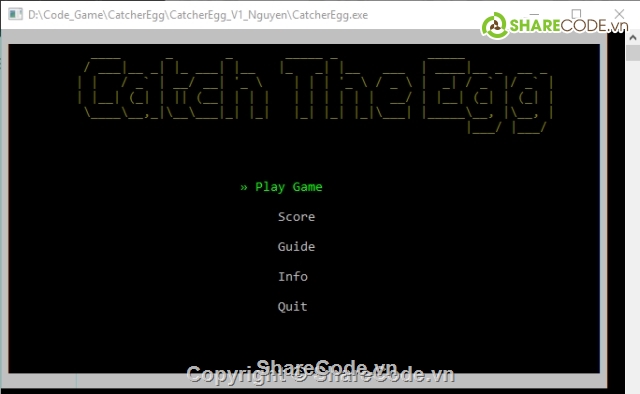 Game Console,Game C++,How to do game C++,Play game catch the egg,Game Catch the Egg